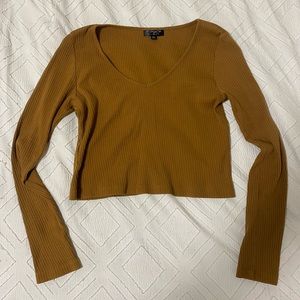 Topshop cropped long sleeve
